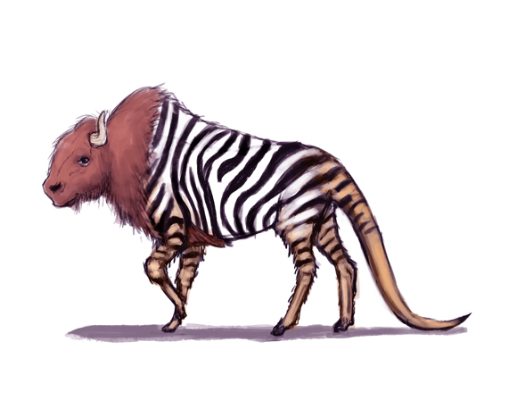 story_elves_buffalo_zebra_kangaroo_color_web